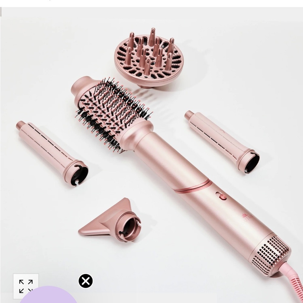 Pink and Gold Hair Styling Essentials